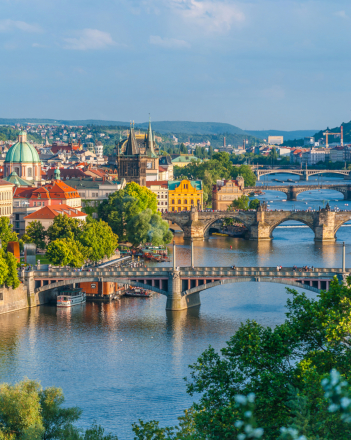 Prague Vaclav Havel International Airport is the main international airport serving Prague.